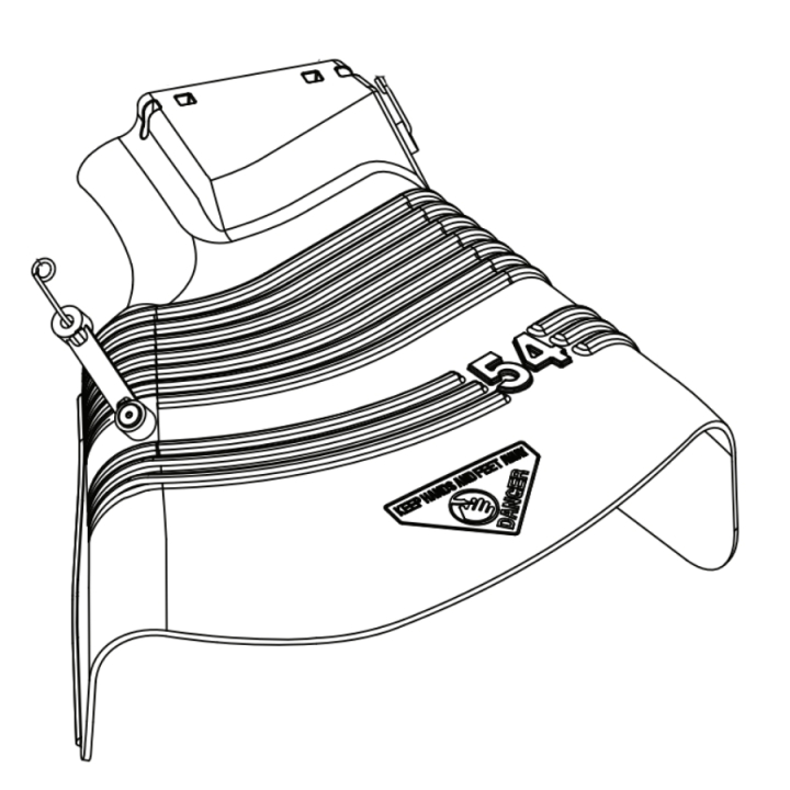 Deflettore 5324154-66 nel gruppo  presso GPLSHOP (5324154-66)