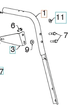 Maniglia 5324217-08 nel gruppo  presso GPLSHOP (5324217-08)