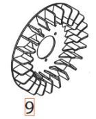 Ventola a volano 5324292-38 nel gruppo  presso GPLSHOP (5324292-38)