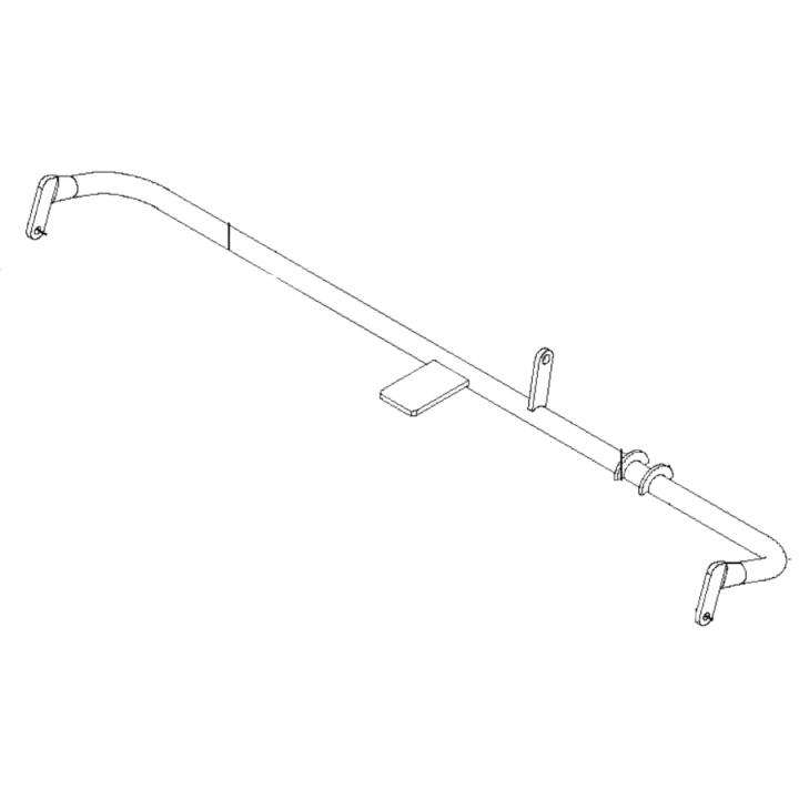 Tubo trasversale posteriore nel gruppo I Pezzi Di Ricambio / Pezzi di ricambio Rider / Pezzi di ricambio Husqvarna Rider Proflex 21 AWD presso GPLSHOP (5354121-01)
