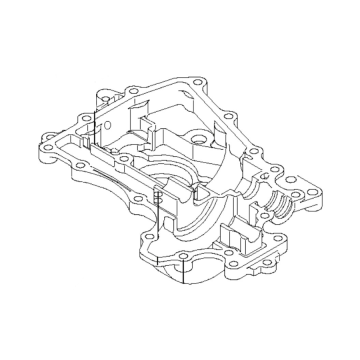 Casa Inferiore nel gruppo I Pezzi Di Ricambio / Pezzi di ricambio Rider / Pezzi di ricambio Husqvarna Rider 850HST presso GPLSHOP (5354147-83)