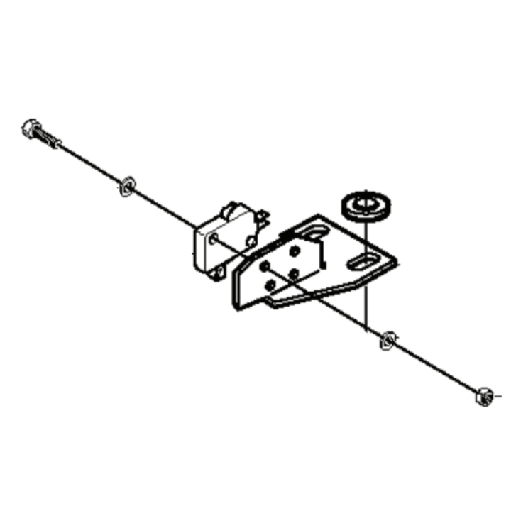 Microinterruttore nel gruppo I Pezzi Di Ricambio / Pezzi di ricambio Jonsered Rider / Pezzi di ricambio Jonsered FR 2113 MA presso GPLSHOP (5354690-02)