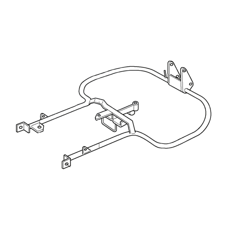 Telaio nel gruppo I Pezzi Di Ricambio / Pezzi di ricambio Jonsered Rider / Pezzi di ricambio Jonsered FR 2113 MA presso GPLSHOP (5354709-02)