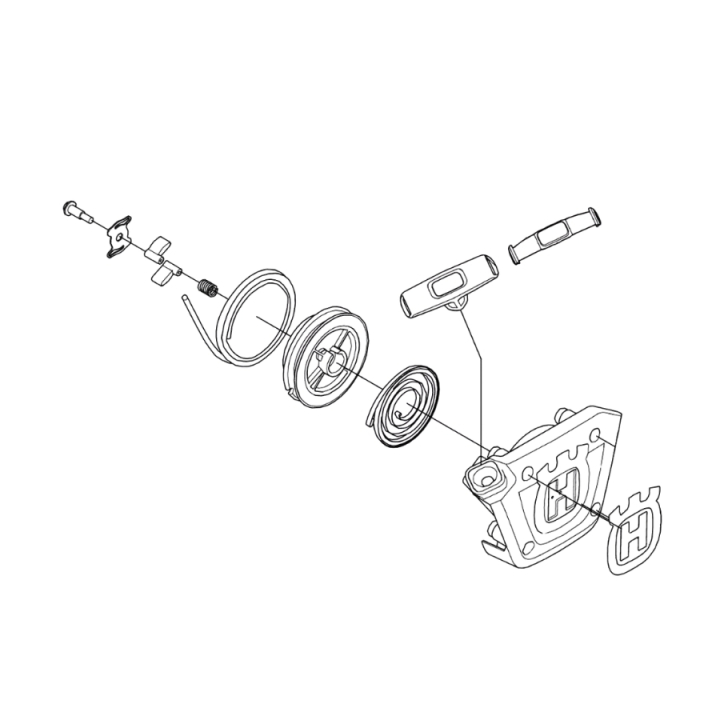  nel gruppo I Pezzi Di Ricambio / Pezzi di ricambio Soffiatori / Pezzi di ricambio Husqvarna 590BTS presso GPLSHOP (5355122-01)