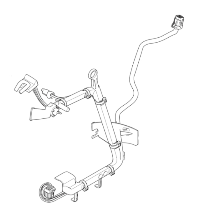 Cablaggio segnale motosega 50 5361797-01 nel gruppo I Pezzi Di Ricambio / Pezzi di ricambio Motoseghe / Pezzi di ricambio Husqvarna 542i XP presso GPLSHOP (5361797-01)