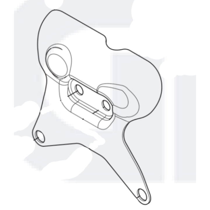 Staffa del silenziatore nel gruppo  presso GPLSHOP (5361838-01)