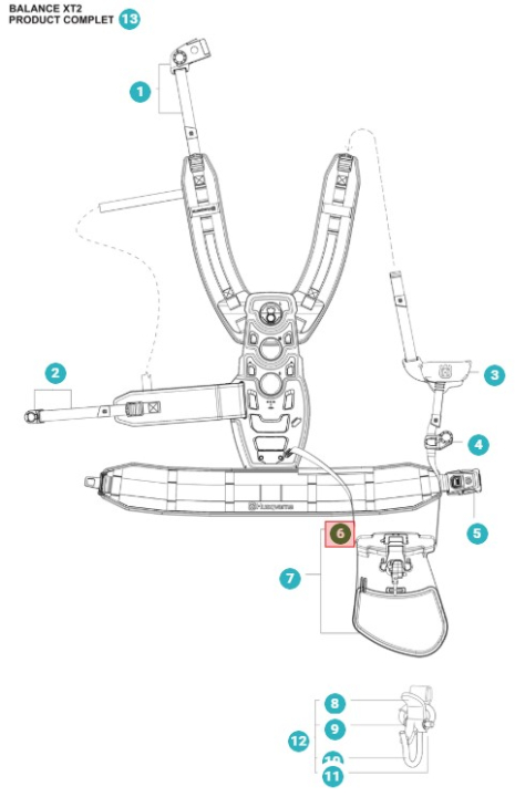 Fascia Pullstrap Xt2 Ass 5363736-01 nel gruppo  presso GPLSHOP (5363736-01)