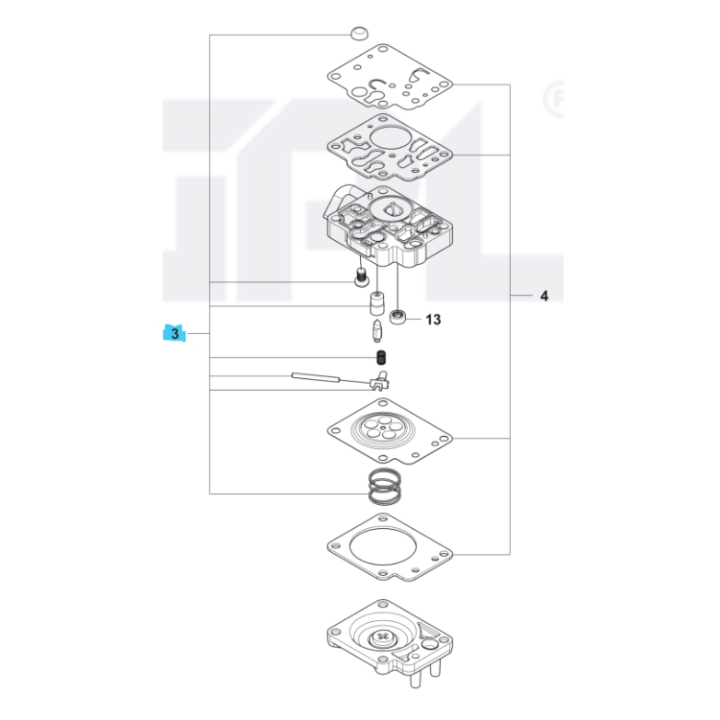 Kit di riparazione della pompa nel gruppo  presso GPLSHOP (5366907-01)