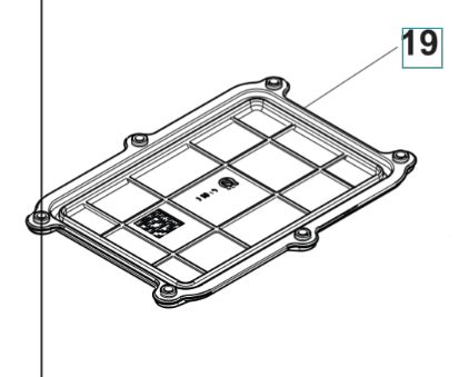 Copri batteria - Incluso sigillo 5367779-01 nel gruppo  presso GPLSHOP (5367779-01)