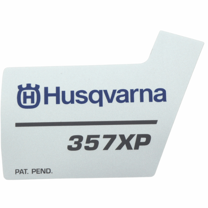 Decal 5373248-01 nel gruppo I Pezzi Di Ricambio / Pezzi di ricambio Motoseghe / Pezzi di ricambio Husqvarna 357XP presso GPLSHOP (5373248-01)