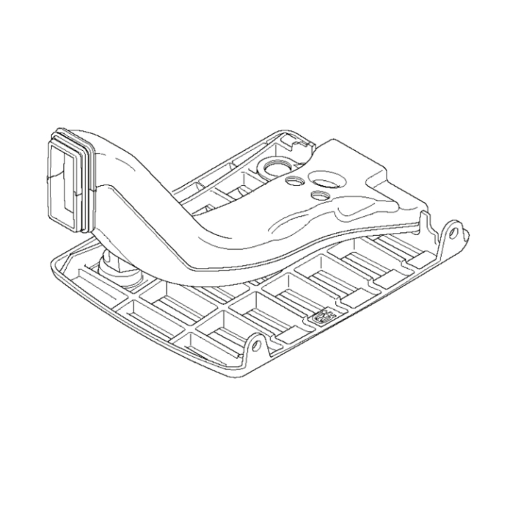 Condotto dell'aria 5373510-01 nel gruppo I Pezzi Di Ricambio / Pezzi di ricambio Decespugliatori / Pezzi di ricambio Husqvarna 555RXT presso GPLSHOP (5373510-01)