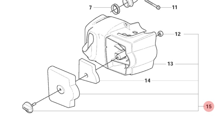 Coperchio Cilindro Kpl 5374120-04 nel gruppo  presso GPLSHOP (5374120-04)