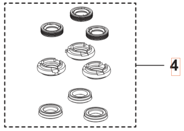 Kit guarnizioni Kit guarnizioni Pw125 5374861-01 nel gruppo  presso GPLSHOP (5374861-01)