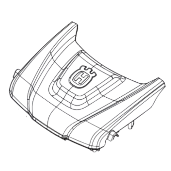 Copertina anteriore con Husqvarna Dec 5375696-02 nel gruppo  presso GPLSHOP (5375696-02)