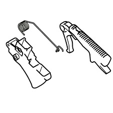 Gruppo grilletto 5376649-01 nel gruppo I Pezzi Di Ricambio / Pezzi di ricambio Motoseghe / Pezzi di ricambio Husqvarna 240i presso GPLSHOP (5376649-01)