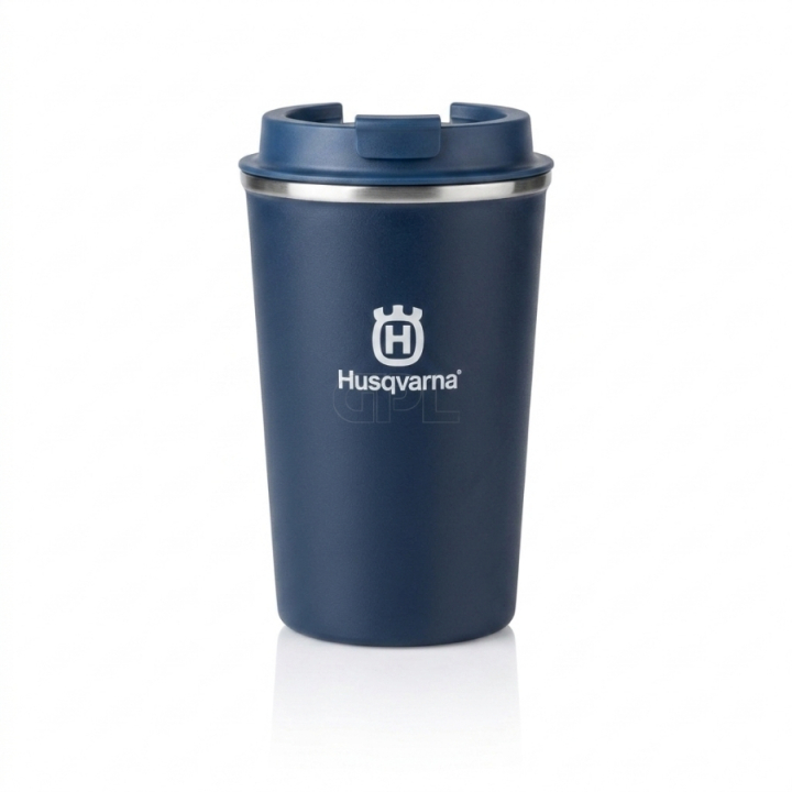 Tazza termica Husqvarna NP 0,35 l nel gruppo Prodotti per lavori forestali e giardinaggio Husqvarna / Husqvarna Accessori per la protezione personale / Abbigliamento da lavoro / Accesori presso GPLSHOP (5415568-01)