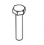 Vite Din 933 M10X50 12.9 5441141-02 nel gruppo  presso GPLSHOP (5441141-02)