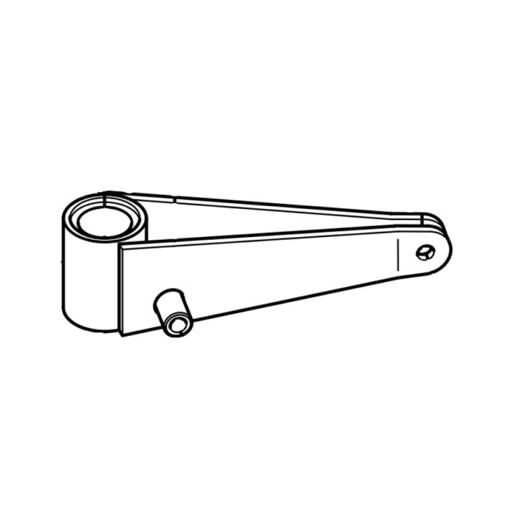 Supporto per ruota pivotante nel gruppo I Pezzi Di Ricambio / Pezzi di ricambio Gräsklippare / Pezzi di ricambio Husqvarna Rider / Pezzi di ricambio Husqvarna PT 26D presso GPLSHOP (5441733-02)