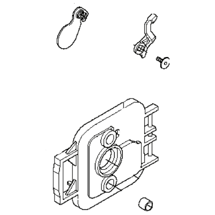 Portafiltro nel gruppo I Pezzi Di Ricambio / Pezzi di ricambio Tagliasiepi / Pezzi di ricambio Husqvarna 123HD60 presso GPLSHOP (5442936-01)