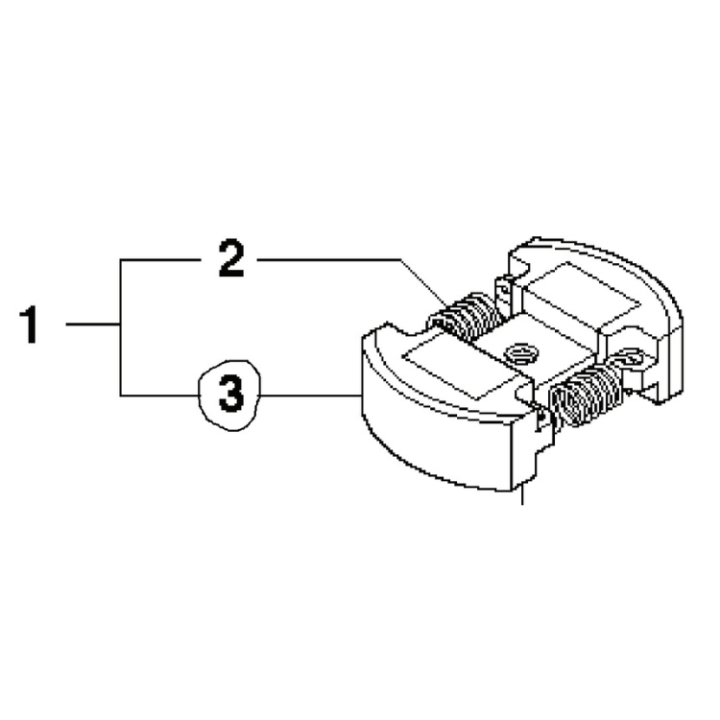Frizione retromarcia nel gruppo I Pezzi Di Ricambio / Pezzi di ricambio Tagliasiepi / Pezzi di ricambio Husqvarna 123HD60 presso GPLSHOP (5443035-01)