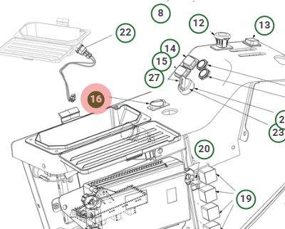Cambiare la velocità del motore 5443134-02 nel gruppo  presso GPLSHOP (5443134-02)