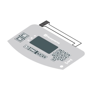 Keyboard 5449001-01 nel gruppo I Pezzi Di Ricambio Robot Tagliaerba / Pezzi di ricambio Husqvarna Automower® 220 AC / Automower 220 AC - 2015 presso GPLSHOP (5449001-01)