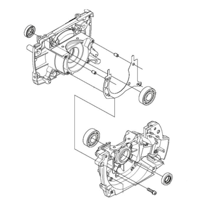 Carter motore 5449525-03 nel gruppo I Pezzi Di Ricambio / Pezzi di ricambio Decespugliatori / Pezzi di ricambio Husqvarna 555RXT presso GPLSHOP (5449525-03)