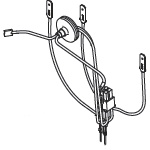 Wiring Charing base nel gruppo I Pezzi Di Ricambio Robotizzati / Pezzi di ricambio Husqvarna Automower® 220 AC / Automower 220 AC - 2008 presso GPLSHOP (5449838-01)