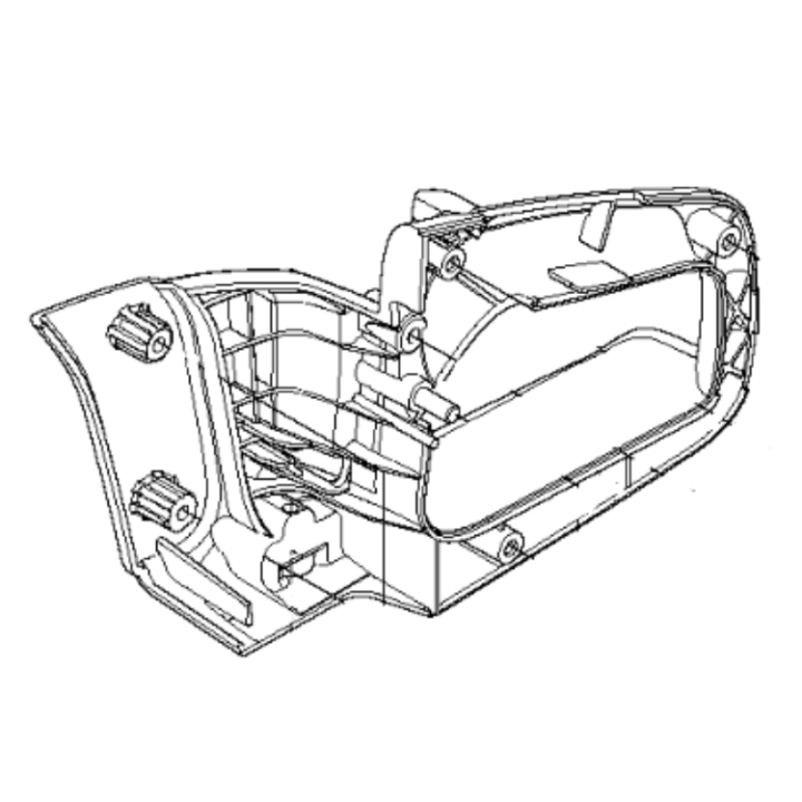 Maniglia posteriore 5452154-01 nel gruppo I Pezzi Di Ricambio / Pezzi di ricambio Motoseghe / Pezzi di ricambio Husqvarna 240/E/Triobrake presso GPLSHOP (5452154-01)