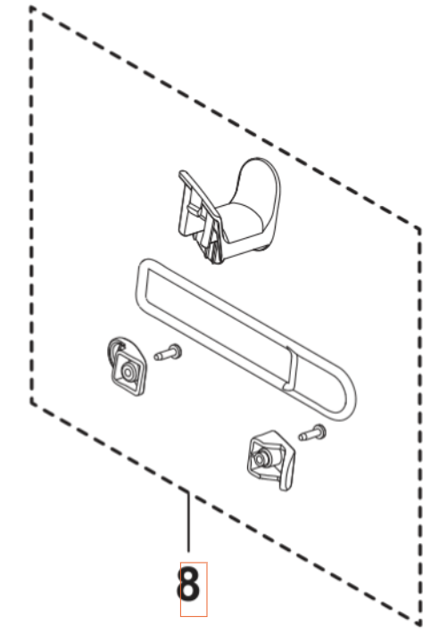 Kit ganci per cavi 5460921-01 nel gruppo  presso GPLSHOP (5460921-01)