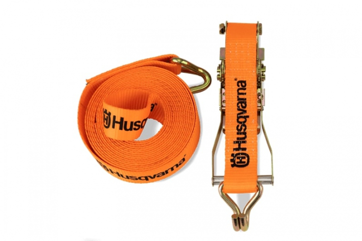 Cinghia di fissaggio Husqvarna con gancio a J per 5000 kg nel gruppo Prodotti per lavori forestali e giardinaggio Husqvarna / Husqvarna Motoseghe / Accesori Motoseghe presso GPLSHOP (5462475-03)