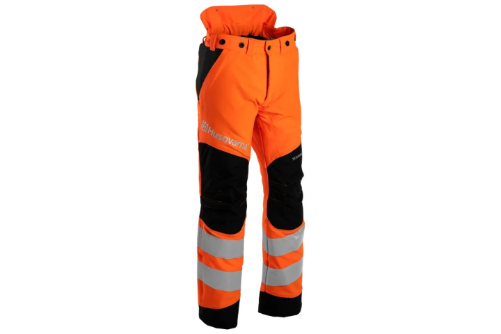 Pantaloni da lavoro in vita, Husqvarna Technical EN 20471 nel gruppo Prodotti per lavori forestali e giardinaggio Husqvarna / Husqvarna Accessori per la protezione personale / Pantalone con protezione antitaglio presso GPLSHOP (5464245)