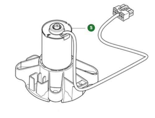 Motore di taglio anteriore Gardena Sileno Max, Sileno Free nel gruppo I Pezzi Di Ricambio Robot Tagliaerba / Pezzi di ricambio Gardena Smart Sileno Max / Gardena Smart Sileno Max - 2025 presso GPLSHOP (5466779-02)