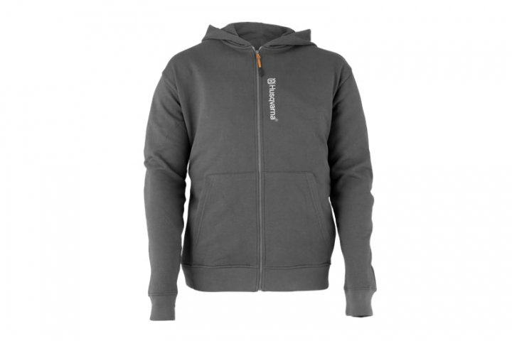 Husqvarna Hoodie Nero/Grigio scuro nel gruppo Prodotti per lavori forestali e giardinaggio Husqvarna / Husqvarna Accessori per la protezione personale / Abbigliamento da lavoro / Accesori presso GPLSHOP (5471588)