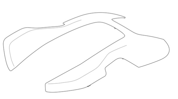 COVER Top P10 AUTOMOWER GREY nel gruppo I Pezzi Di Ricambio Robot Tagliaerba / Pezzi di ricambio Husqvarna Automower® 312V presso GPLSHOP (5486020-01)