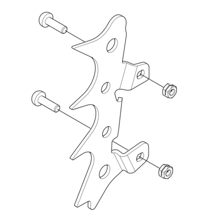 Supporto per corteccia esterno 564XP/XPG nel gruppo  presso GPLSHOP (5488196-01)