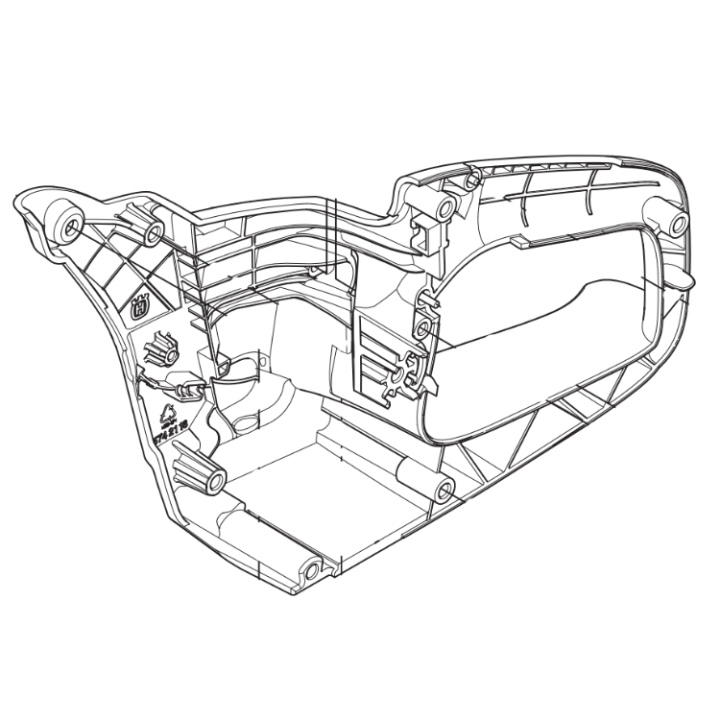 Maniglia Posteriore 5742118-01 nel gruppo  presso GPLSHOP (5742118-01)