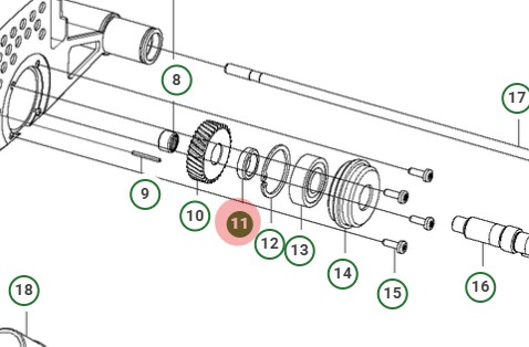 Distanza 5753992-01 nel gruppo  presso GPLSHOP (5753992-01)
