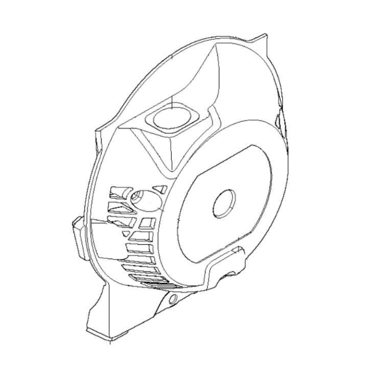 Alloggiamento avviamento 5758409-01 nel gruppo I Pezzi Di Ricambio / Pezzi di ricambio Decespugliatori / Pezzi di ricambio Husqvarna 336FR presso GPLSHOP (5758409-01)