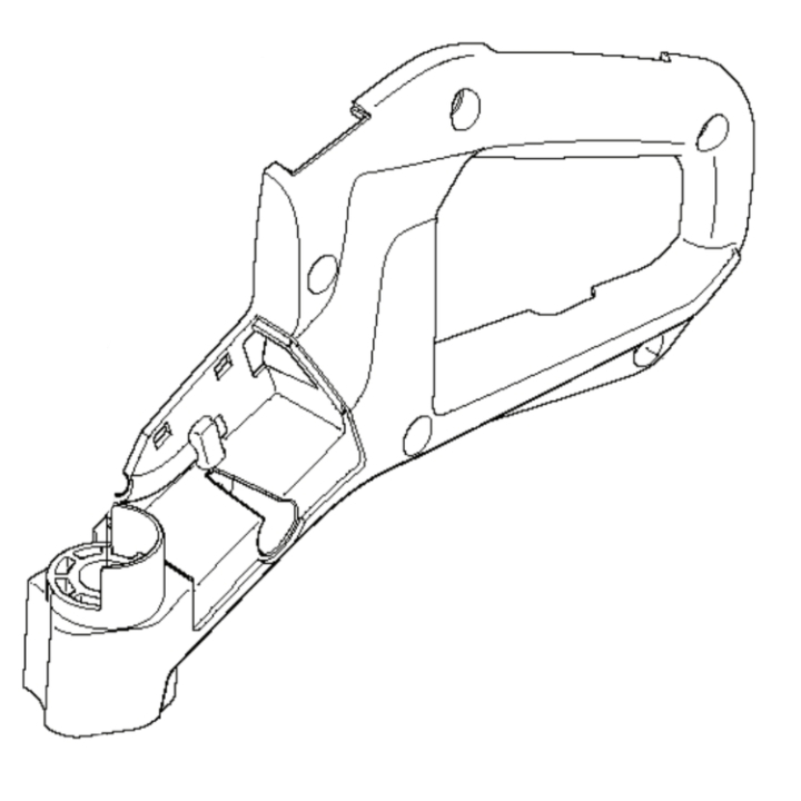 Maniglia posteriore nel gruppo I Pezzi Di Ricambio / Pezzi di ricambio Tagliasiepi / Pezzi di ricambio Husqvarna 122HD45 presso GPLSHOP (5765473-01)