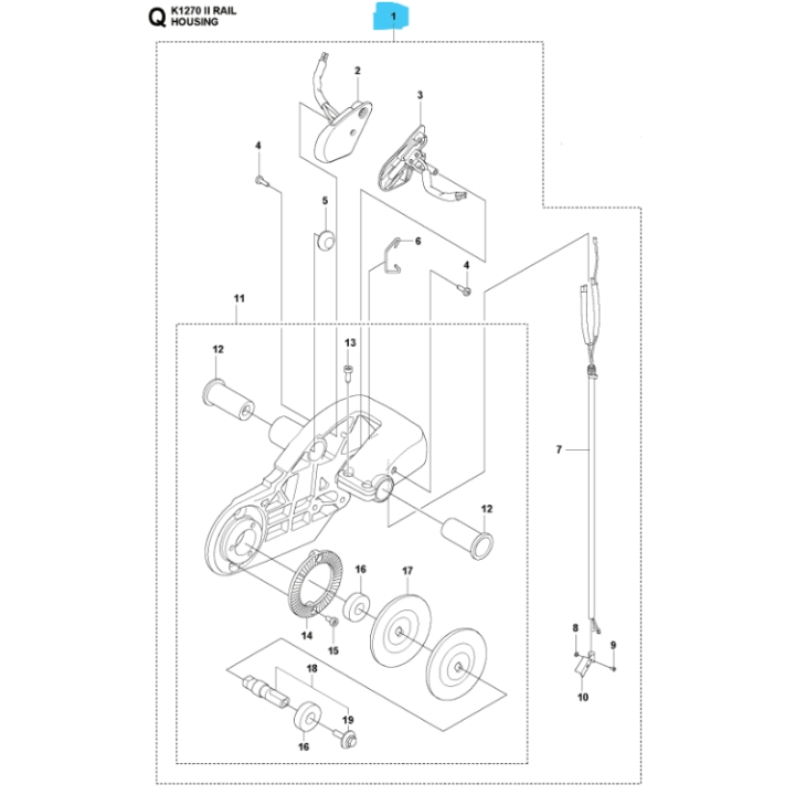 Gruppo alloggiamento cuscinetto nel gruppo  presso GPLSHOP (5766657-11)