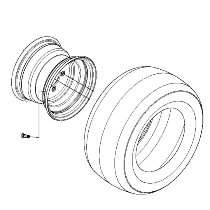 Ruota Kpl 5769591-01 nel gruppo  presso GPLSHOP (5769591-01)