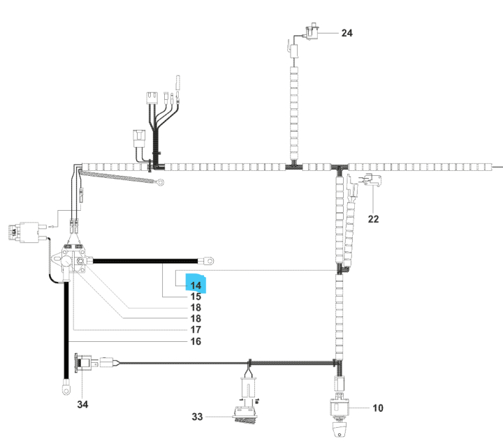 Cablaggio 5769671-01 nel gruppo  presso GPLSHOP (5769671-01)