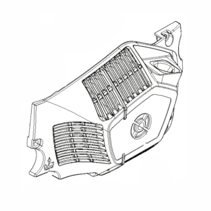 Alloggio 5774344-01 nel gruppo I Pezzi Di Ricambio / Pezzi di ricambio Motoseghe / Pezzi di ricambio Husqvarna 543XP/G presso GPLSHOP (5774344-01)