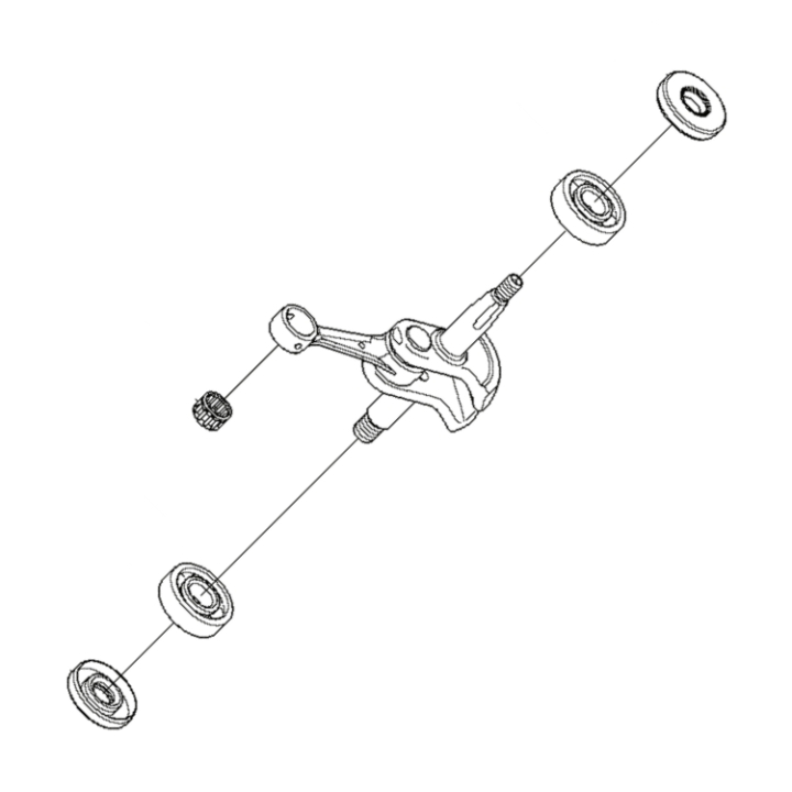 Albero motore nel gruppo I Pezzi Di Ricambio / Pezzi di ricambio Tagliasiepi / Pezzi di ricambio Husqvarna 122HD45 presso GPLSHOP (5776700-01)