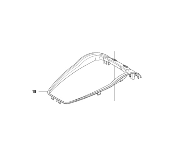 Cornice nel gruppo I Pezzi Di Ricambio Robot Tagliaerba / Pezzi di ricambio Gardena R70Li / Gardena R70Li - 2015 presso GPLSHOP (5777076-01)