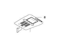 TASTIERA nel gruppo I Pezzi Di Ricambio Robotizzati / Pezzi di ricambio Gardena R70Li / Gardena R70Li - 2015 presso GPLSHOP (5777083-01)