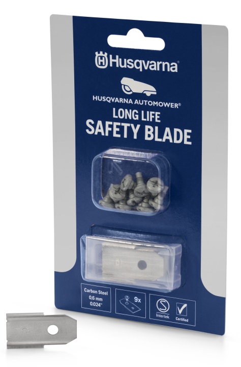 Husqvarna Kit lame original Long Life 9pcs nel gruppo I Pezzi Di Ricambio Robot Tagliaerba / Pezzi di ricambio Husqvarna Automower® 405X / Automower 405X - 2025 presso GPLSHOP (5778646-03)