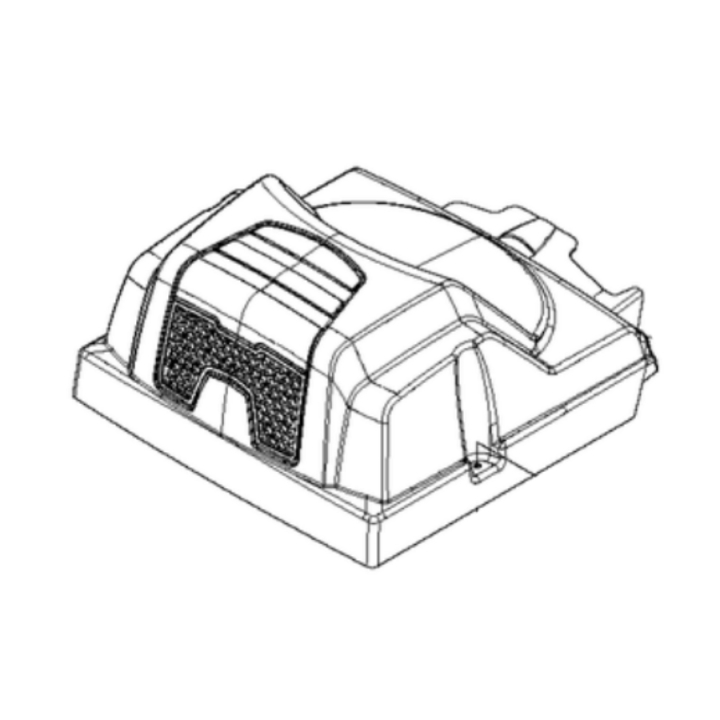 Copertura completa nera dal 2014 nel gruppo I Pezzi Di Ricambio / Pezzi di ricambio Jonsered Rider / Pezzi di ricambio Jonsered FR 2113 MA presso GPLSHOP (5782613-05)