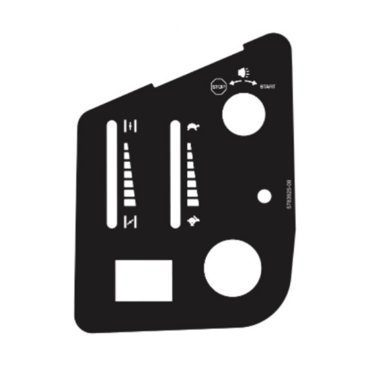 Pannello di controllo delle decalcomanie nel gruppo I Pezzi Di Ricambio / Pezzi di ricambio Rider / Pezzi di ricambio Husqvarna Rider 316TX AWD presso GPLSHOP (5783925-08)